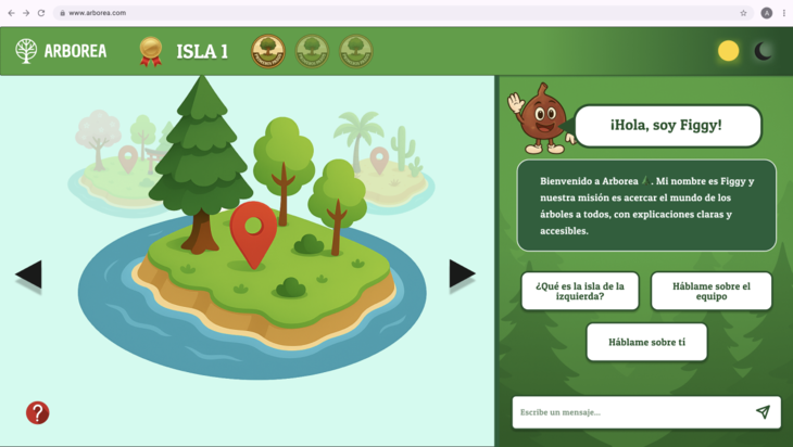 Arborea: Vista Isla 3D