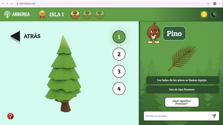 Arborea: Vista Árbol 3D